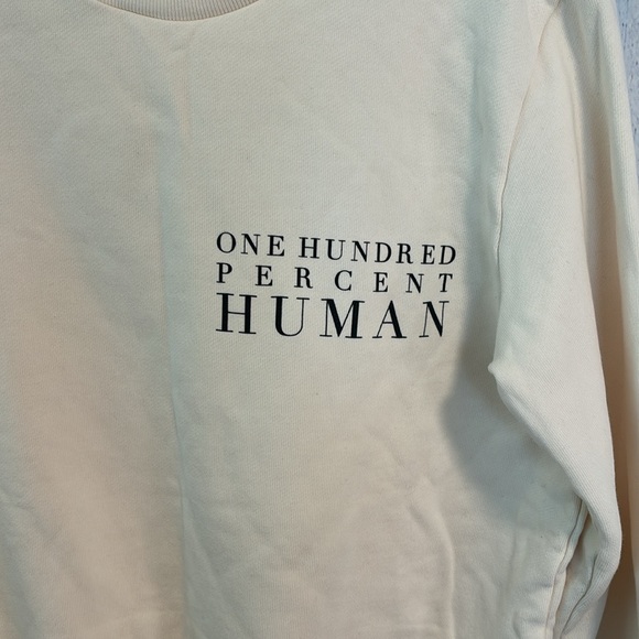 NWT Everlane 100 Percent Human Sweatshirt - Picture 5 of 7